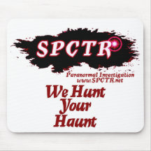 Cojín de ratón de SPCTR - tinte rojo Tapetes De Raton