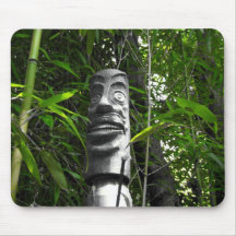 Cojín de ratón de Tiki Tapetes De Ratón