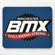 Cojín de ratón de Winchester BMX Tapete De Ratón