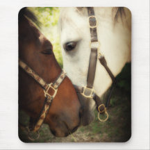 Cojín de ratón del caballo tapetes de raton