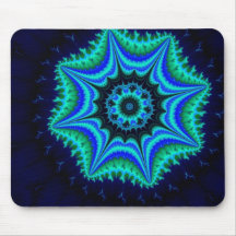 Cojín de ratón del fractal alfombrillas de ratones
