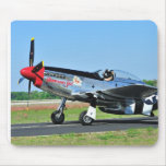 Cojín de ratón del mustango P-51 Tapetes De Ratones