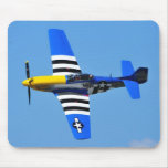 Cojín de ratón del mustango P-51 Tapetes De Ratón