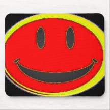 Cojín de ratón - 'Face sonriente Alfombrillas De Ratones