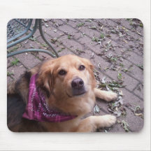 Cojín de ratón lindo del perro alfombrilla de raton