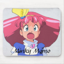 Cojín de ratón Minky Momo Tapetes De Raton