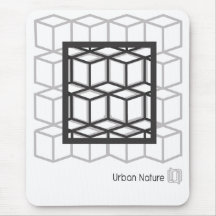 Cojín de ratón urbano de la naturaleza alfombrilla de ratón
