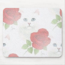 cojín del gato alfombrilla de raton