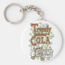 Cola de moda de las burbujas llavero