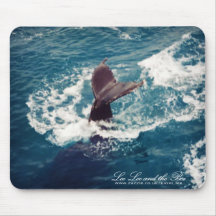 Cola del Humpback, mousepad Tapete De Ratones