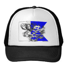 Colección alfa de los buceadores de la bandera gorras de camionero