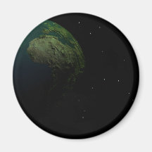 Colección de la odisea del espacio de la tierra imanes para frigoríficos