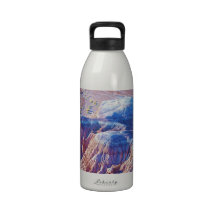 Colección "de las colinas inclinadas azul" botella de beber