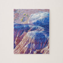 Colección "de las colinas inclinadas azul" puzzles con fotos