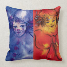 COLECCIÓN de los PAYASOS/bola veneciana de Masquea Almohadas