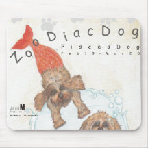 Colección de ZoodiacDog Tapete De Ratón