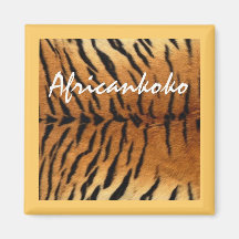 Colección del personalizado de Africankoko Imán De Frigorífico
