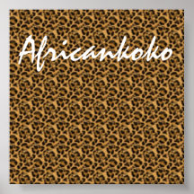 Colección del personalizado de Africankoko Poster