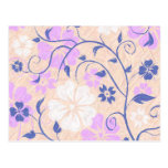 Colección floral de la brisa del verano tarjeta postal
