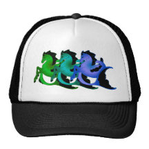 Colección mágica #2 del caballo de mar gorras