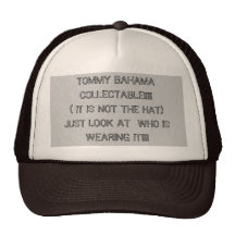 ¡COLECCIONABLE DE TOMMY BAHAMA!!!!! (NO ES LA HA… GORRO DE CAMIONERO