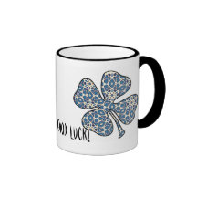 Coleccionables azules de la mezcla y del partido - tazas de café