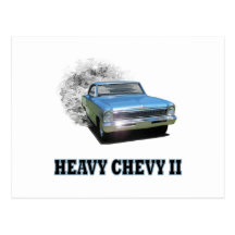 Coleccionables clásicos de Chevy II Postales