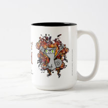 ¡Cólera de Squirrelly! Taza espumosa