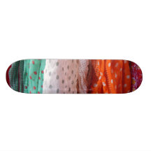 Colgante de las bufandas de las señoras que fluye patines personalizados