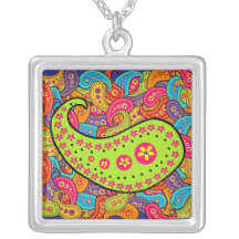 Colgante de Paisley de la cal Colgantes Personalizados