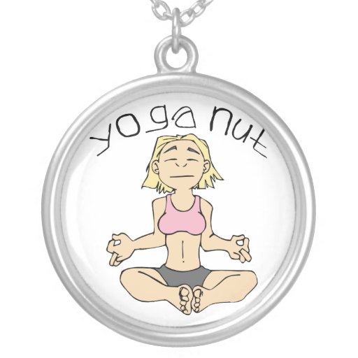 Colgante del collar de la nuez de la yoga