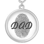 Colgante del recuerdo del día de padre de la huell