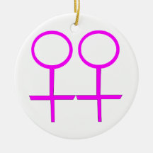 Colgante lesbiano del personalizado de los amantes adornos