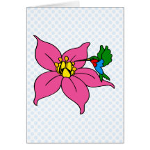 Colibrí de Hendry Felicitación