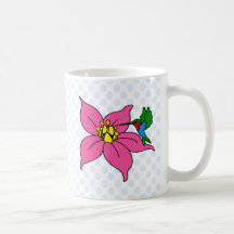 Colibrí de Hendry Tazas De Café