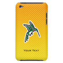 Colibrí lindo; Amarillo-naranja Case-Mate iPod Touch Carcasa
