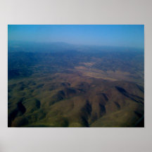 Colinas hermosas de California Posters