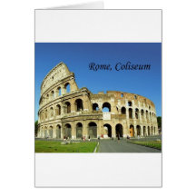 Coliseo de Italia Roma (nuevo) (St.K) Felicitacion
