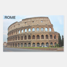 Coliseo de Roma Etiqueta