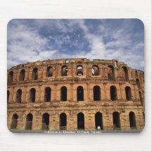 Coliseo en Thysdrus, EL Djem, Túnez Alfombrillas De Ratones