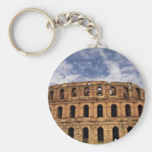 Coliseo en Thysdrus, EL Djem, Túnez Llaveros Personalizados
