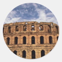 Coliseo en Thysdrus, EL Djem, Túnez Pegatina
