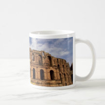 Coliseo en Thysdrus, EL Djem, Túnez Taza De Café