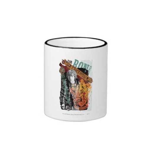 Collage 1 de Ron Weasley Tazas