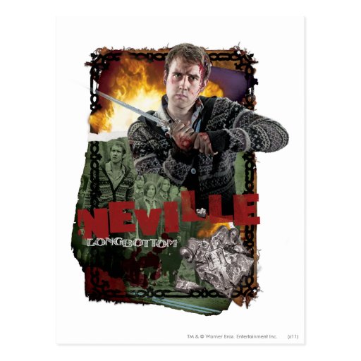Collage 2 de Neville Longbottom Postales