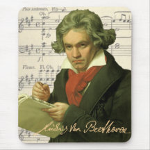 Collage de Beethoven del ~ de Ludwig van Beethoven Tapetes De Ratones