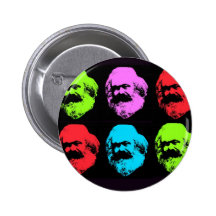 Collage de Karl Marx Pins