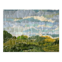 collage de la naturaleza postales