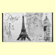 Collage de la torre Eiffel de París fundas caseable