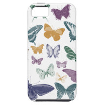 Collage de las mariposas iPhone 5 protector